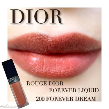 ルージュ ディオール フォーエヴァー リキッド 200 フォーエヴァー ドリーム/Dior/口紅を使ったクチコミ（1枚目）