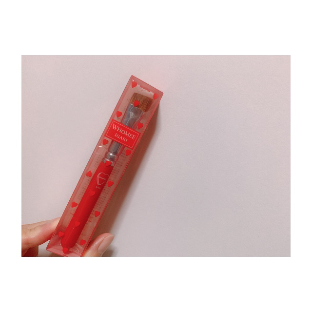 フーミー　アイブロウブラシ 熊野筆/WHOMEE/メイクブラシを使ったクチコミ（1枚目）