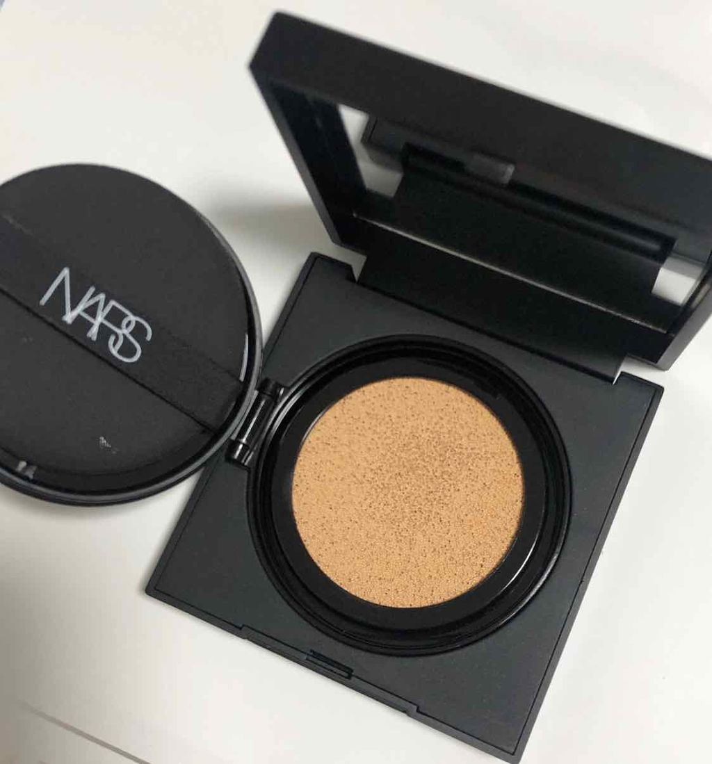 ナチュラルラディアント ロングウェア クッションファンデーション/NARS/クッションファンデーションを使ったクチコミ(2枚目)