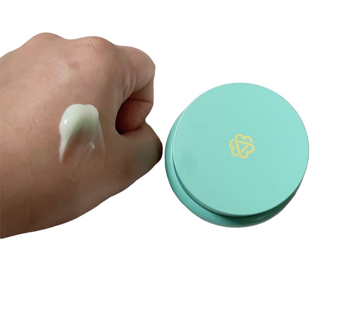 カラーフードシリーズグリーングロウアップクリーム/Tovegan/フェイスクリームを使ったクチコミ(3枚目)