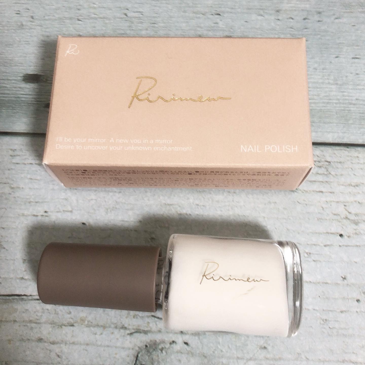 ネイルポリッシュ  06 シアーホワイト/Ririmew/マニキュアを使ったクチコミ（2枚目）