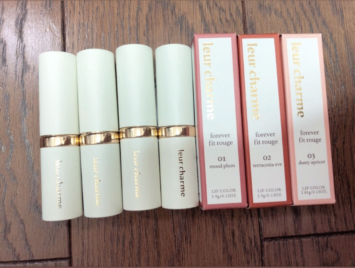 フォーエバー フィット ルージュ/leur charme/口紅を使ったクチコミ（1枚目）