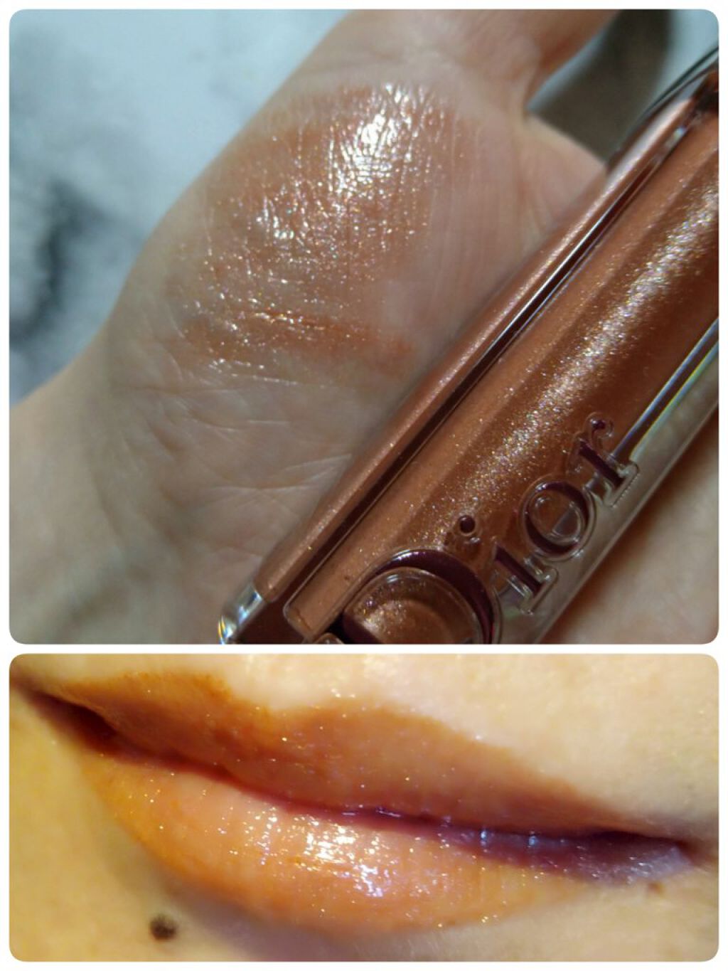 【旧】ディオール アディクト ステラー グロス 629 ミラード/Dior/リップグロスを使ったクチコミ（2枚目）