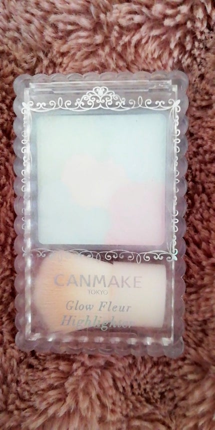 グロウフルールハイライター/キャンメイク/パウダーハイライトを使ったクチコミ(1枚目)