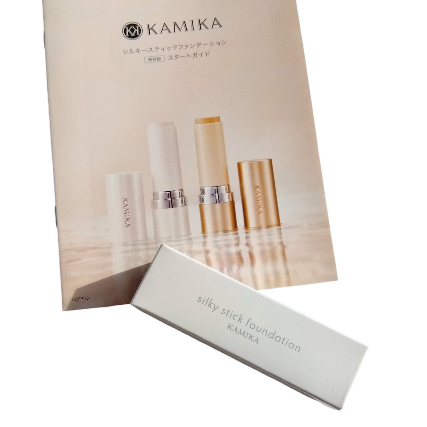 たみ →→フォロバ on LIPS 「KAMIKAシルキースティックファンデーション \ベースメイ..」(10枚目)