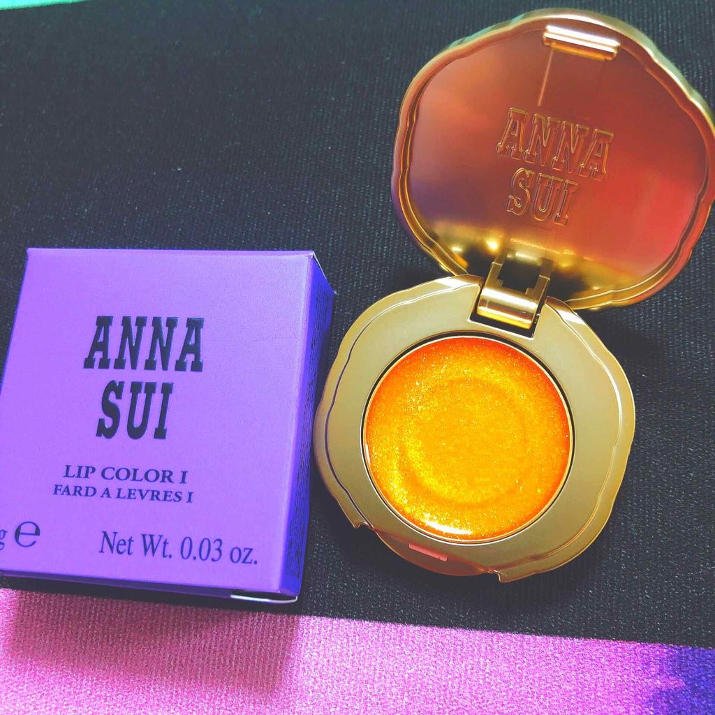 ANNA SUI リップカラー Iのクチコミ「ANNA SUI
リップカラーI 800 限定品

めちゃくちゃ少量しか入っていないけど、黄色.....」（1枚目）