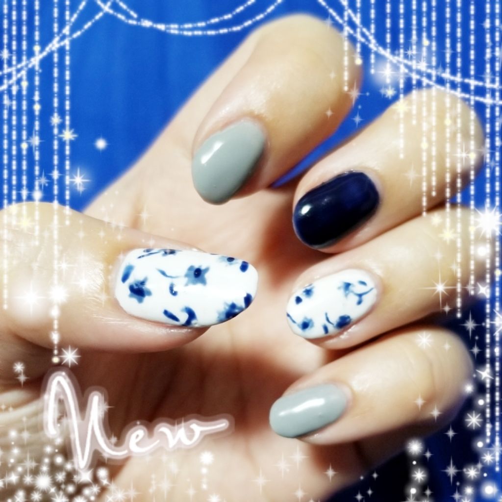 ジェルネイル（ライト対応）/セリア/ジェルネイルを使ったクチコミ（1枚目）