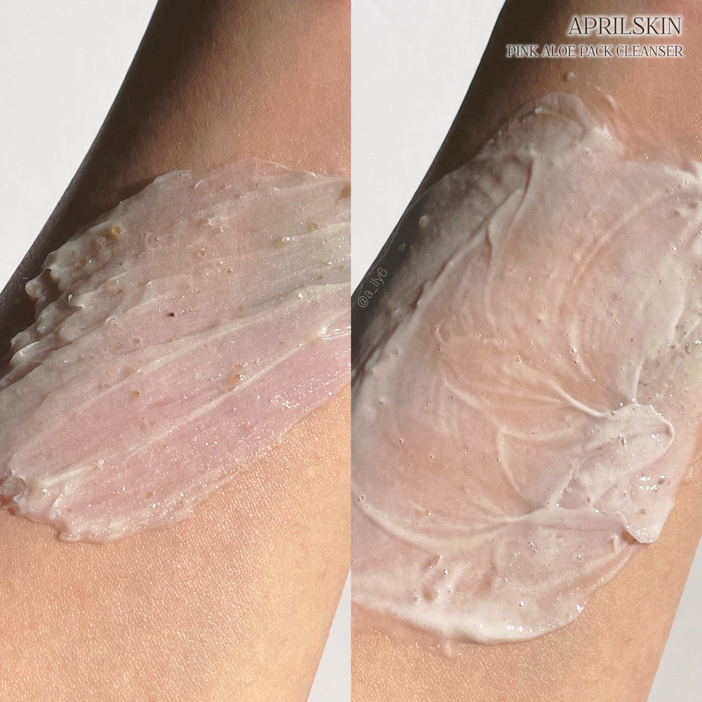 ピンクアロエメレンゲクレンザー/APRILSKIN/その他洗顔料を使ったクチコミ(5枚目)