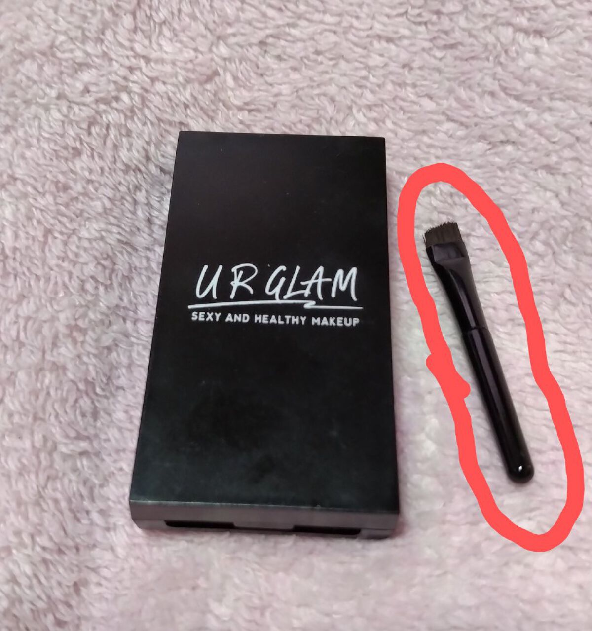 UR GLAM　EYEBROW POWDER/U R GLAM/パウダーアイブロウを使ったクチコミ（1枚目）