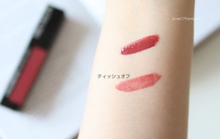 カラーステイ サテン インク/REVLON/口紅を使ったクチコミ(3枚目)