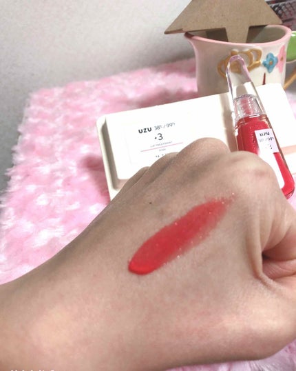 38°C / 99°F リップトリートメント (リップ美容液)/UZU BY FLOWFUSHI/リップケアを使ったクチコミ(3枚目)
