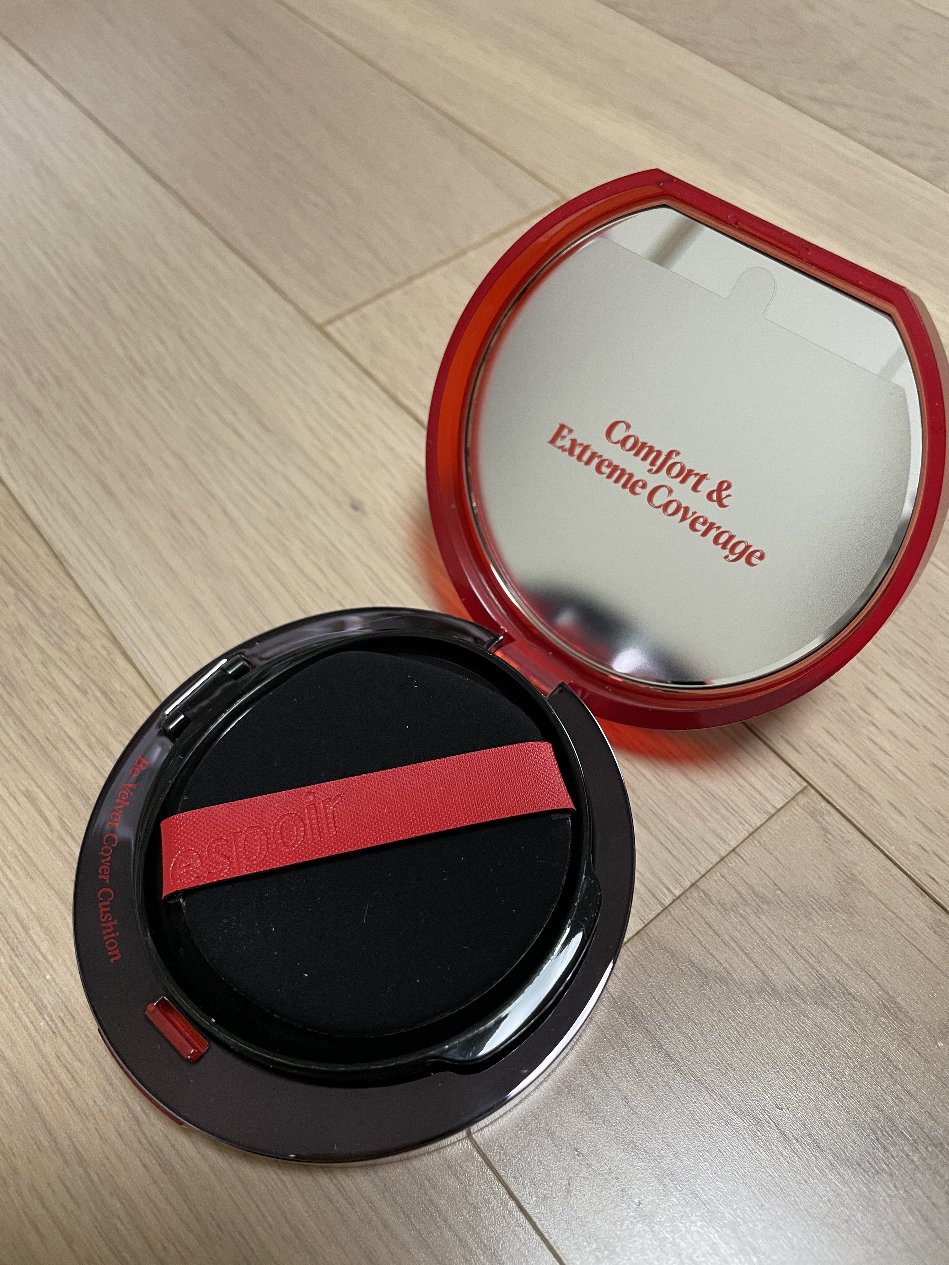 ビーベルベットカバークッション/espoir/クッションファンデーションを使ったクチコミ（2枚目）