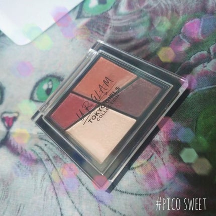 UR GLAM VELVET EYE COLOR PALETTE/U R GLAM/アイシャドウパレットを使ったクチコミ(1枚目)