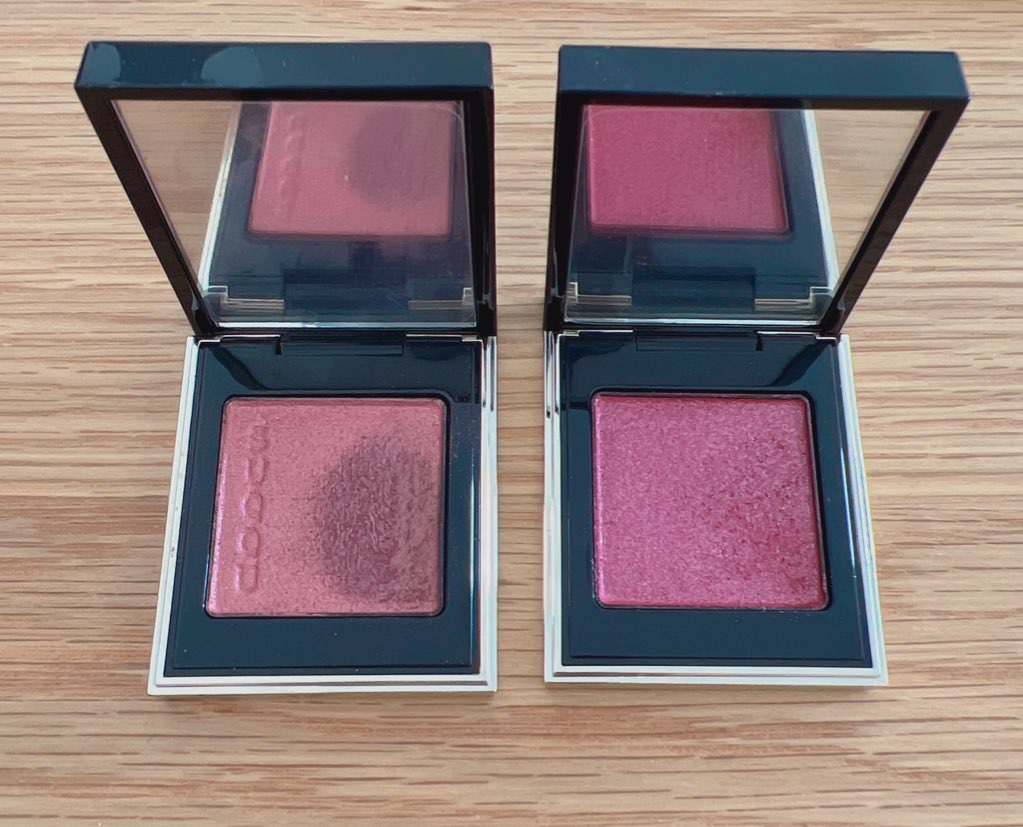 トーン タッチ アイズ 106 花氷 -HANAGOORI (限定)/SUQQU/単色アイシャドウを使ったクチコミ（1枚目）