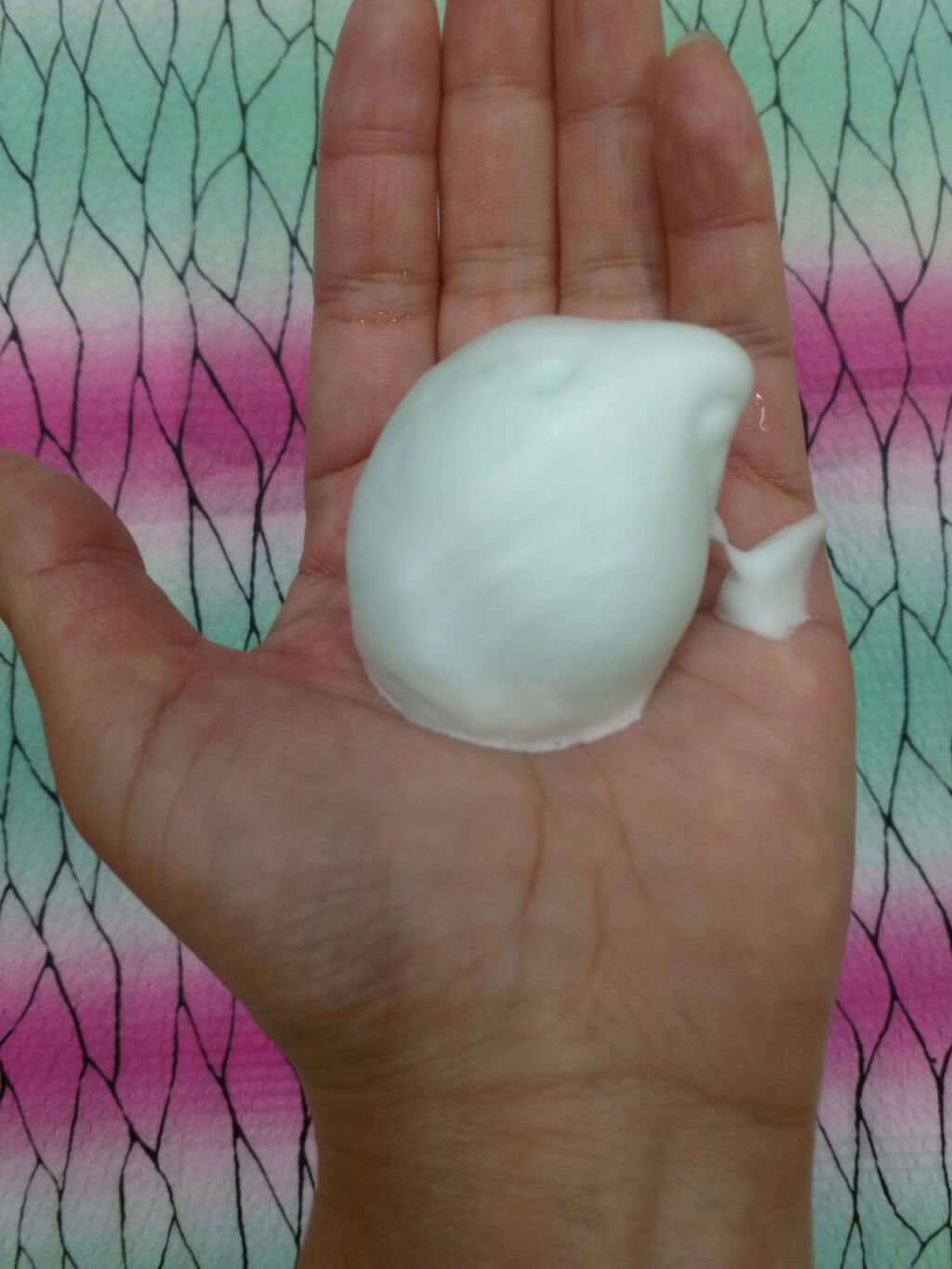 モッチスキン吸着泡洗顔FM(メロン)/MoccHi SKIN/泡洗顔を使ったクチコミ(7枚目)