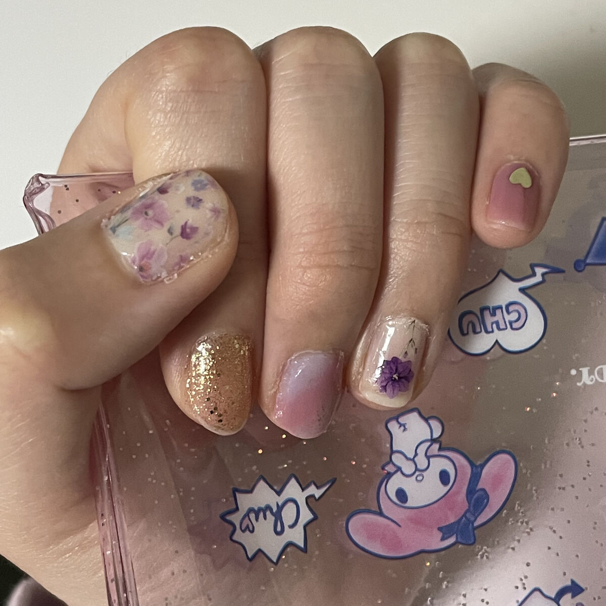 カラフルネイルズ/キャンメイク/マニキュアを使ったクチコミ（1枚目）