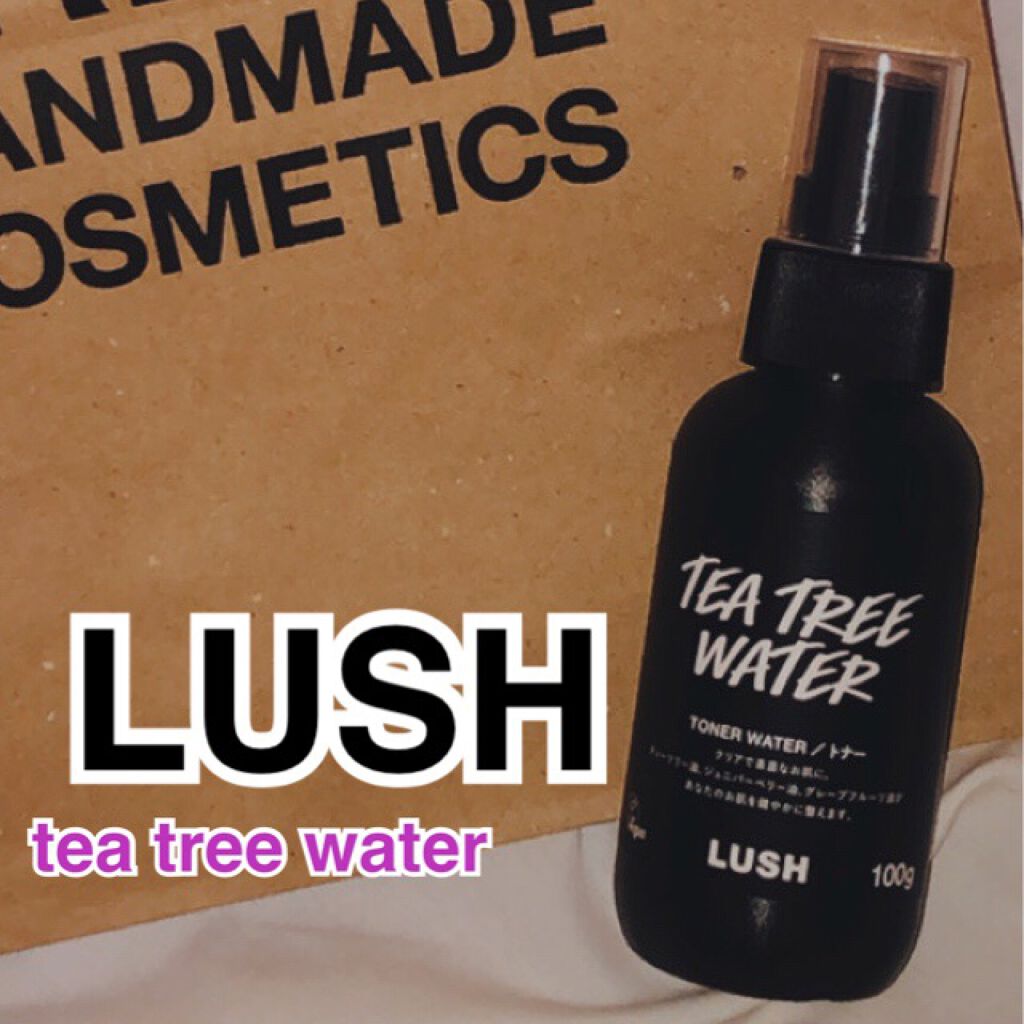 ティーツリーウォーター/ラッシュ/ミスト状化粧水を使ったクチコミ（1枚目）