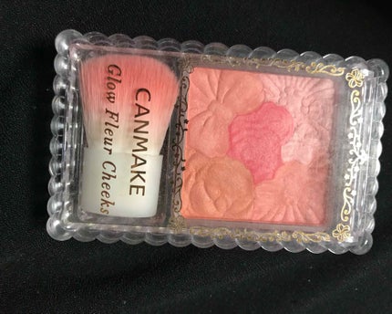 グロウフルールチークス/キャンメイク/パウダーチークを使ったクチコミ(1枚目)