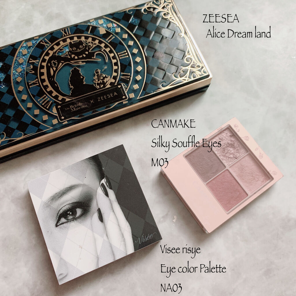 シルキースフレアイズ（マットタイプ）/キャンメイク/アイシャドウパレットを使ったクチコミ（3枚目）