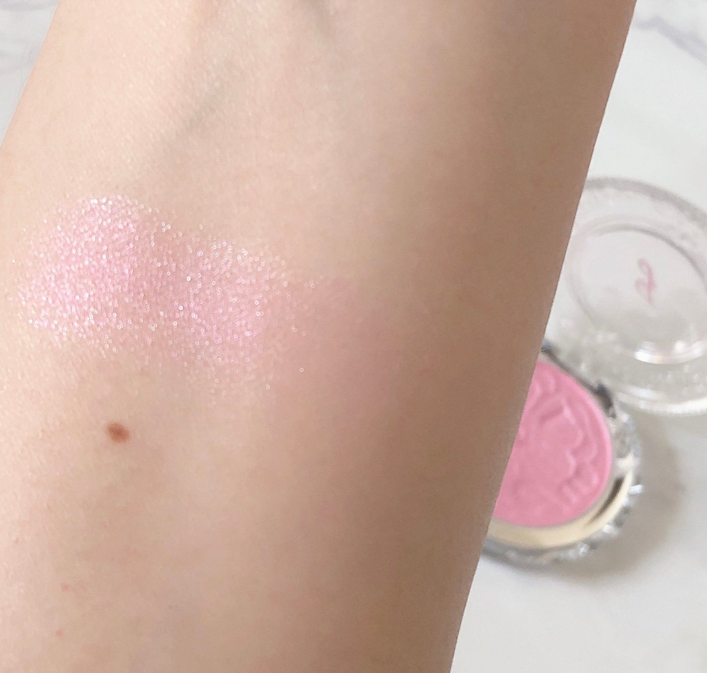 ジルスチュアート メルティシマー ブラッシュ/JILL STUART/パウダーチークを使ったクチコミ(4枚目)