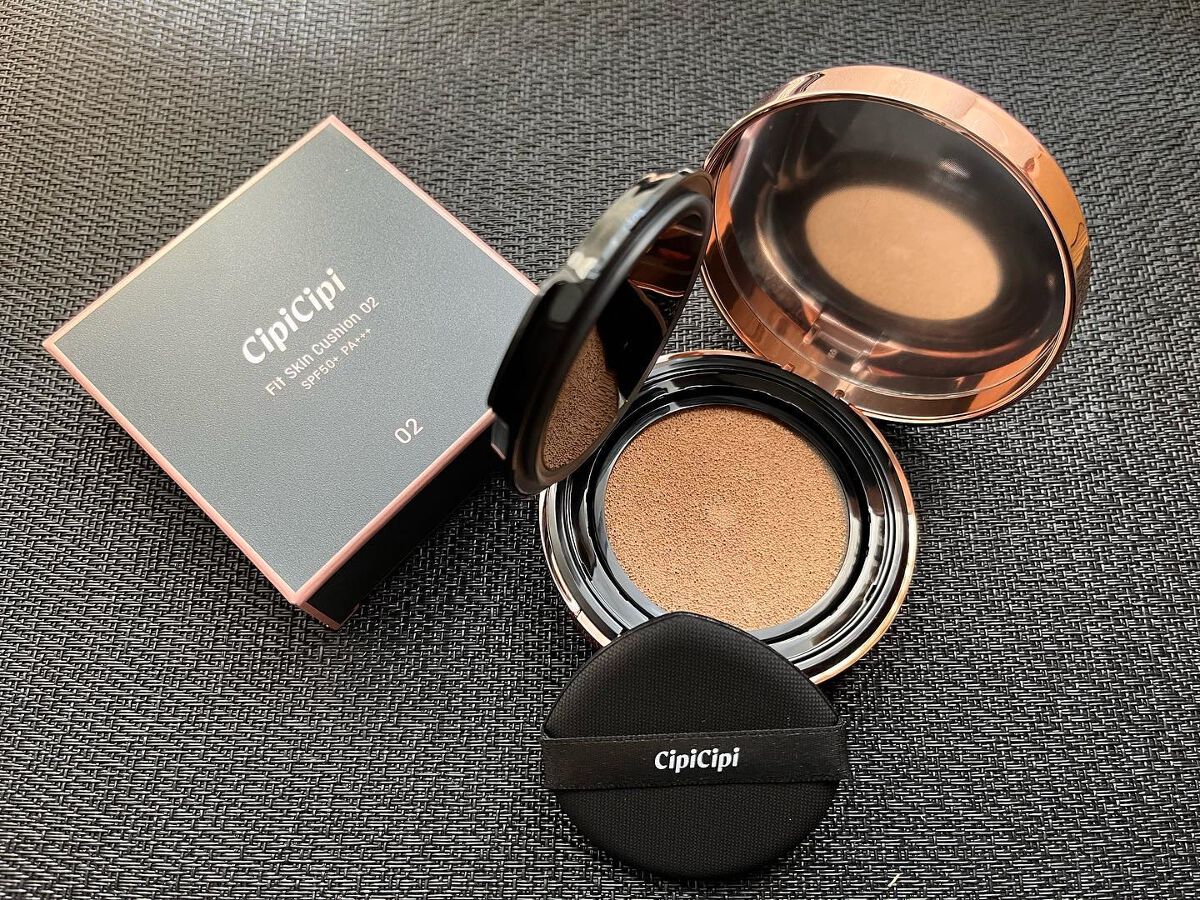 シピシピ フィットスキンクッション/CipiCipi/クッションファンデーションを使ったクチコミ(2枚目)