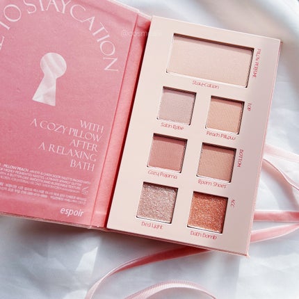 2021 F/Wルックブックパレット Pillow Peach/espoir/アイシャドウパレットの画像