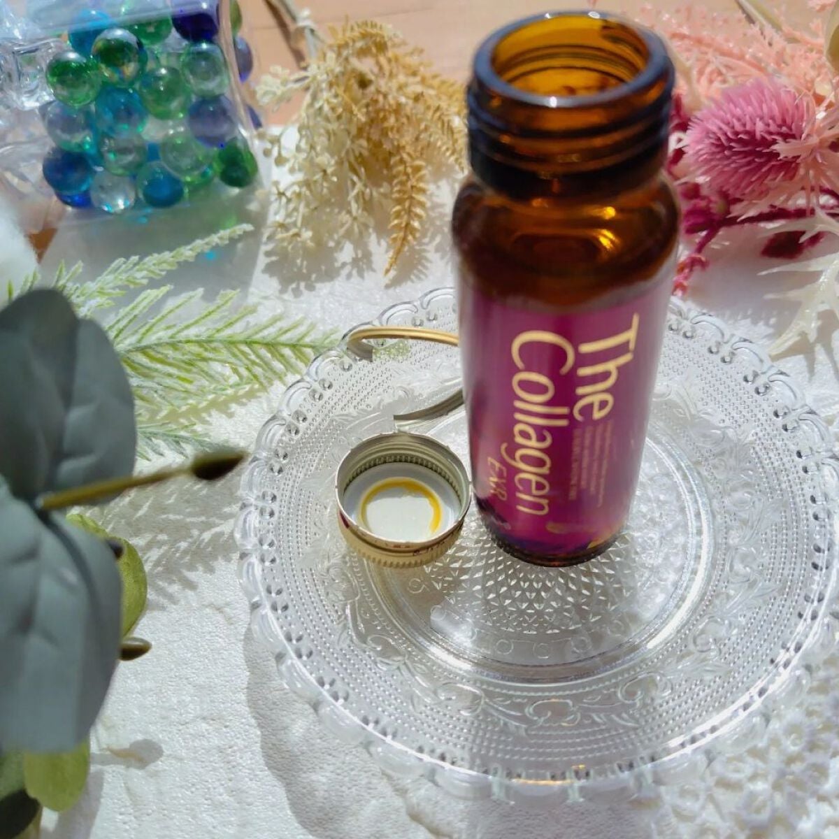 きゃな on LIPS 「11種類の美容成分を贅沢配合したリッチな美容ドリンク❣️ザ..」(2枚目)