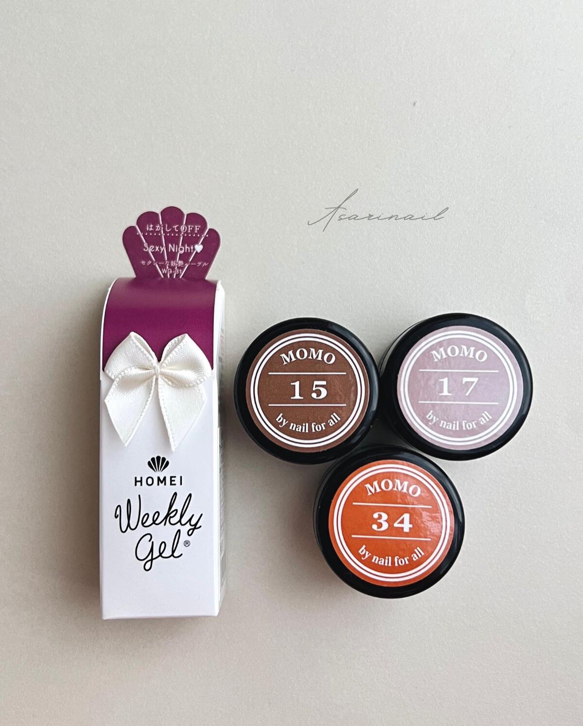 asari * セルフネイル on LIPS 「𓂅𓂅ᴘɪɴᴋ×ᴏʀᴀɴɢᴇ🦩🍊夏っぽくトロピカルな色あわせ左手..」(5枚目)