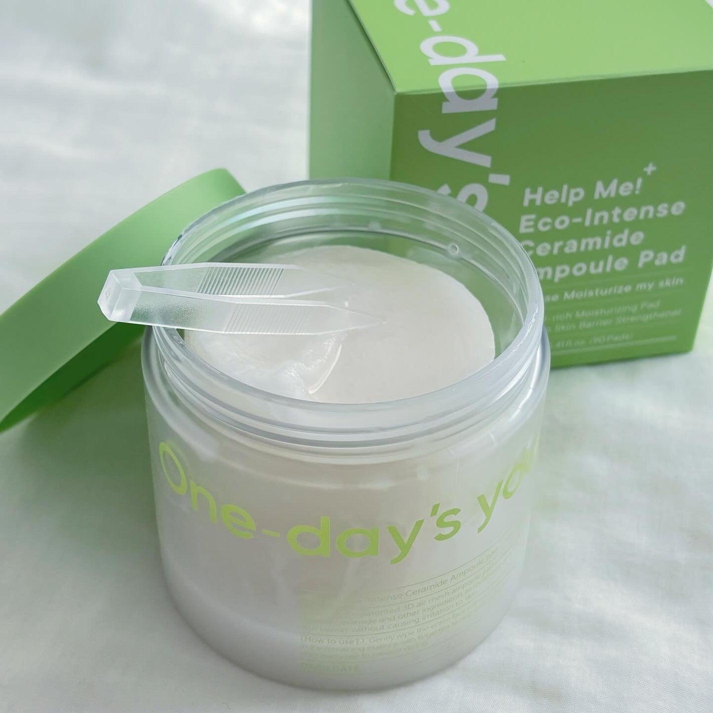 ヘルプミー! エコインテンスセラミドアンプルパッド(90枚)/One-day's you/トナーパッドを使ったクチコミ(1枚目)