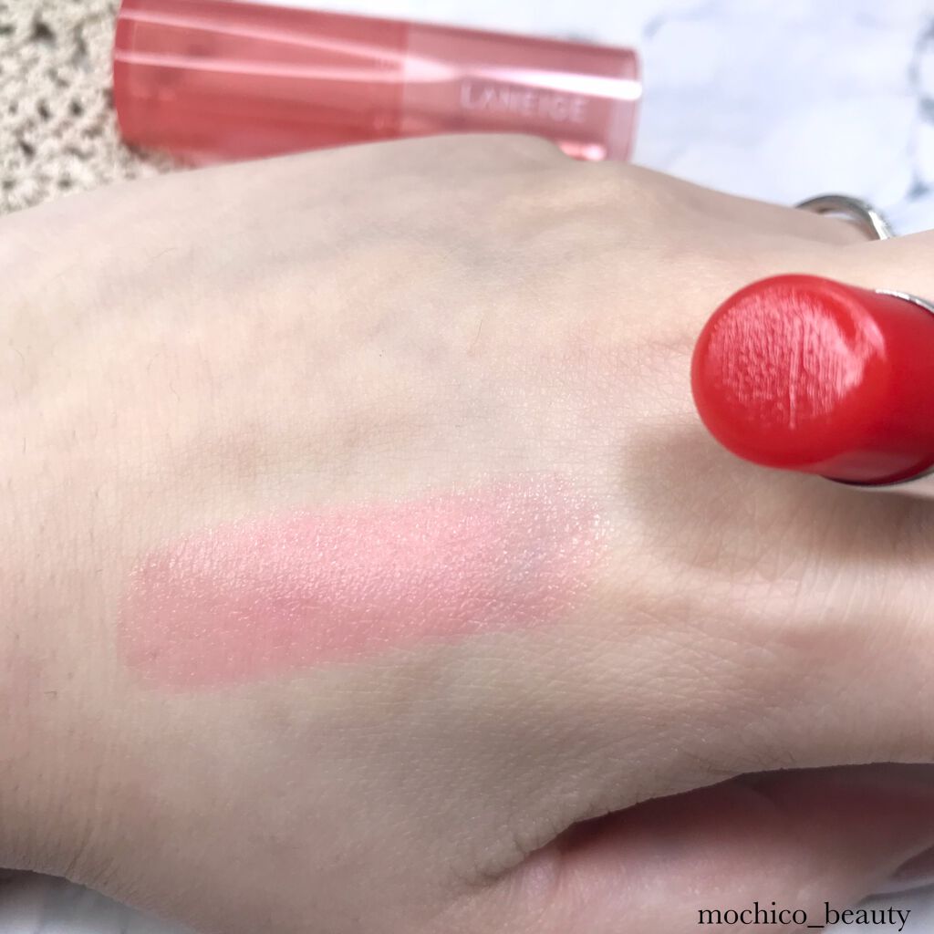 ステンドグロウリップバーム/LANEIGE/口紅を使ったクチコミ（2枚目）