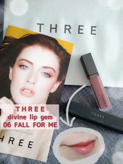 THREE ディヴァインリップジェム/THREE/口紅を使ったクチコミ(2枚目)