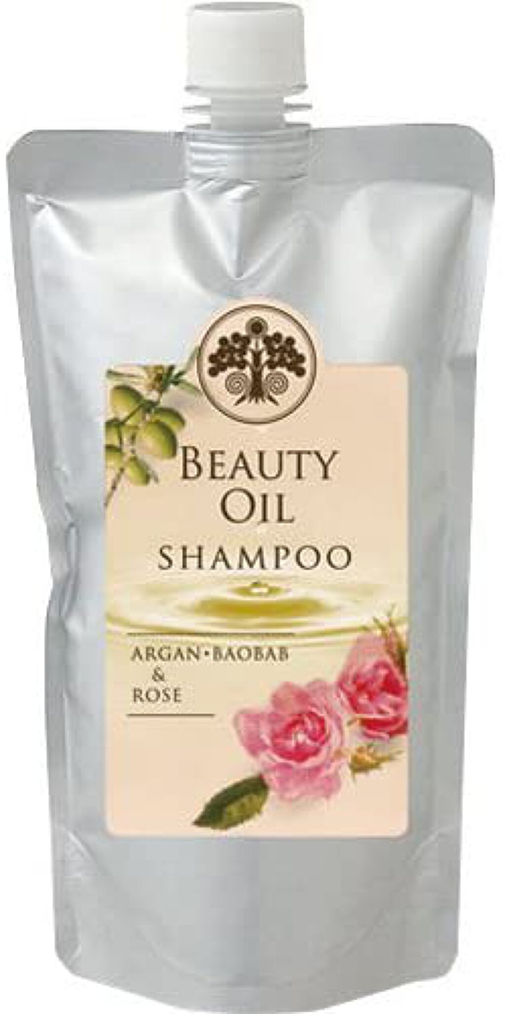 ビューティーオイルシャンプー／トリートメント アルガン・バオバブ＆ローズ シャンプー詰め替え用 400ml