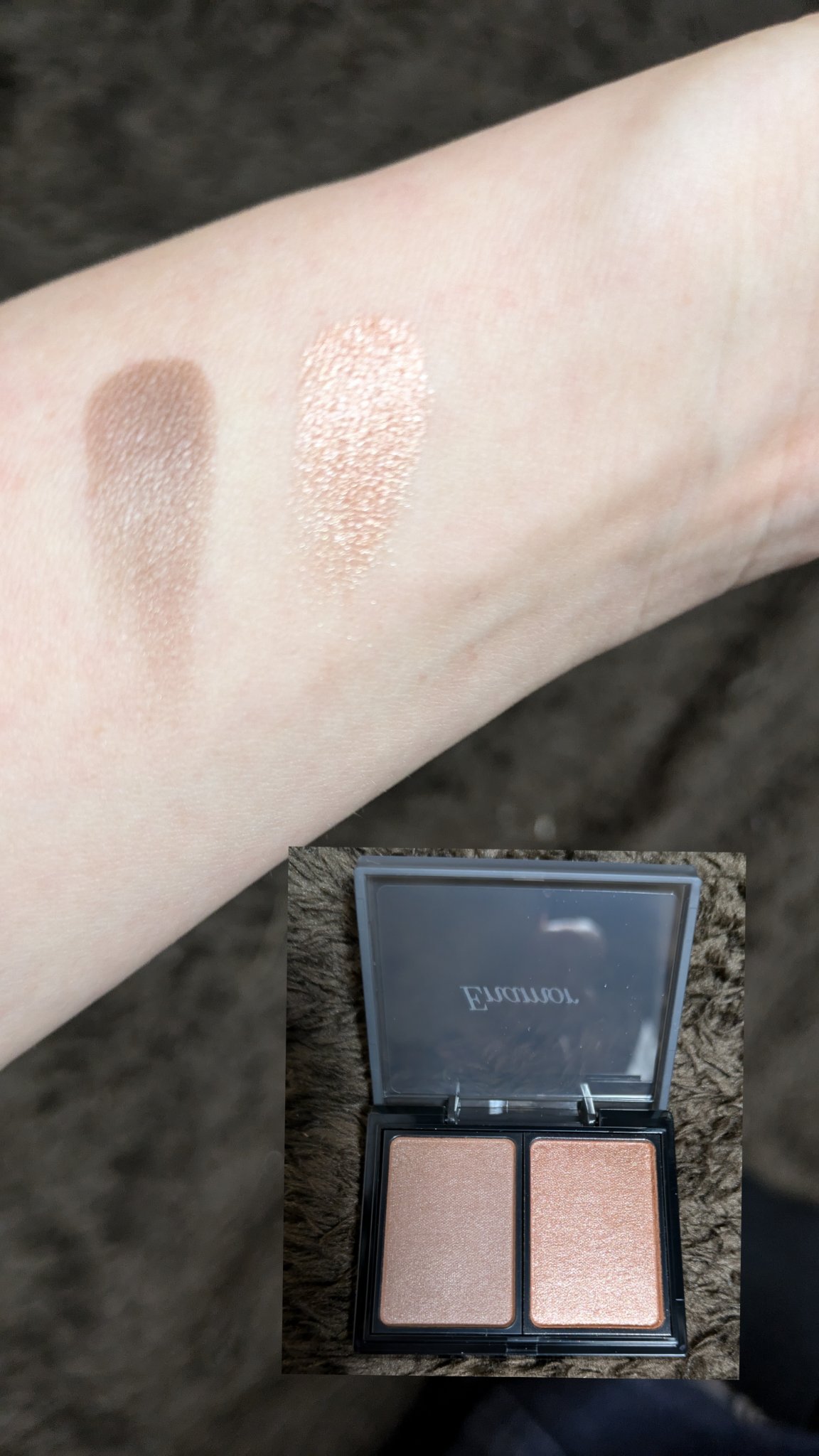 バイカラーアイズ/Enamor/アイシャドウパレットを使ったクチコミ（2枚目）