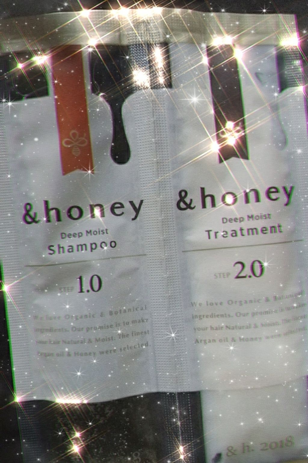 ディープモイスト シャンプー1.0／ヘアトリートメント2.0/&honey/市販シャンプーを使ったクチコミ（2枚目）