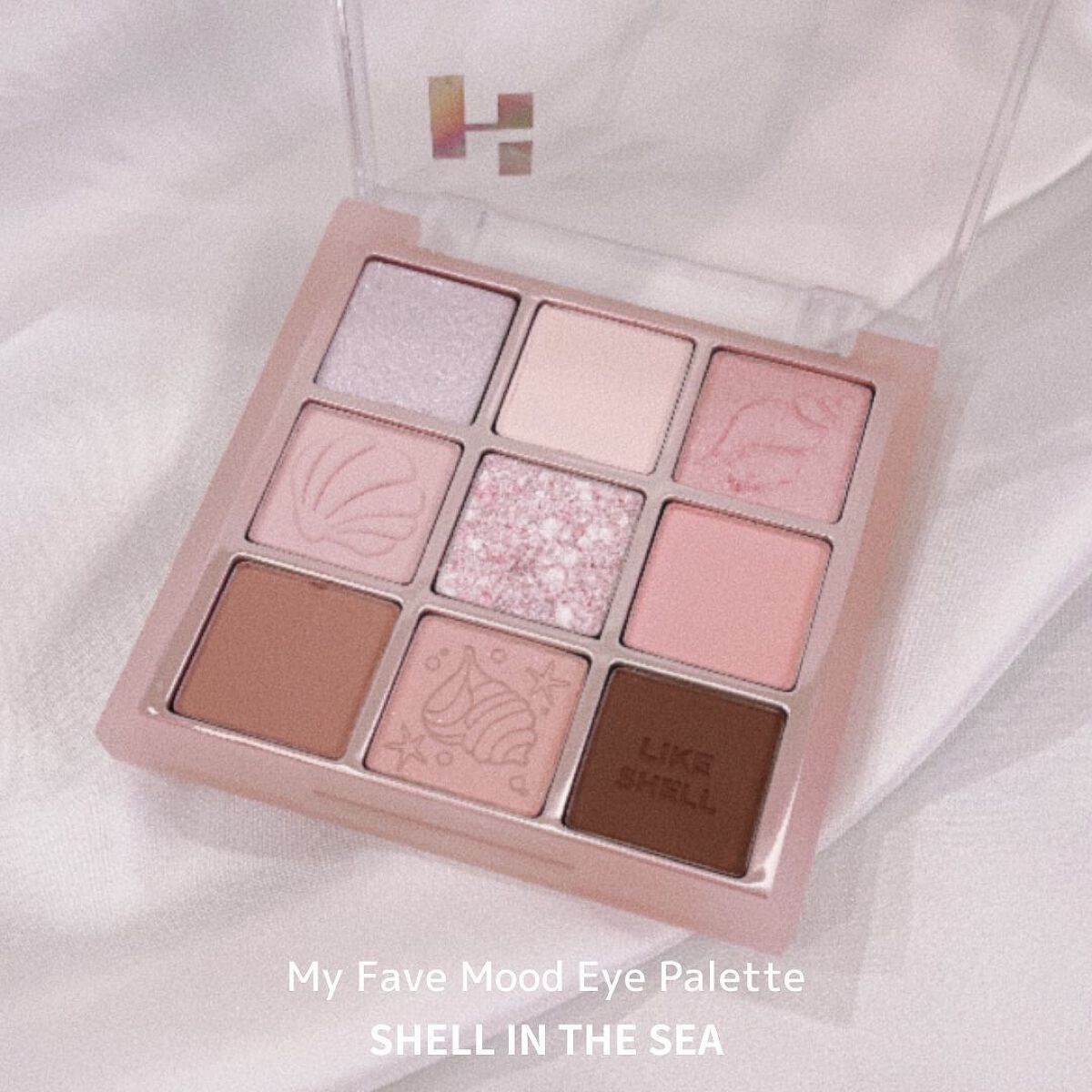 マイフェイブムードアイパレット 9カラー/HOLIKA HOLIKA/アイシャドウパレットを使ったクチコミ（2枚目）