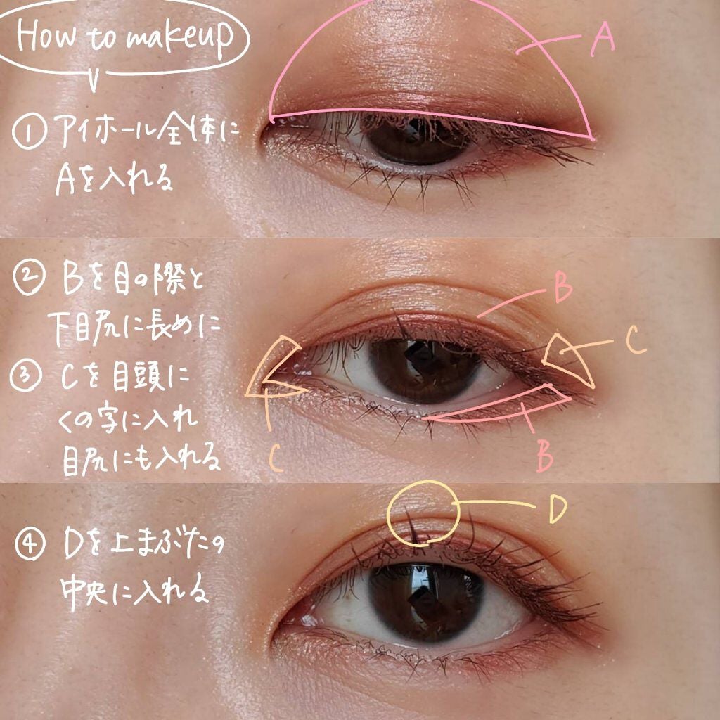 THE アイパレR/b idol/アイシャドウパレットを使ったクチコミ(5枚目)