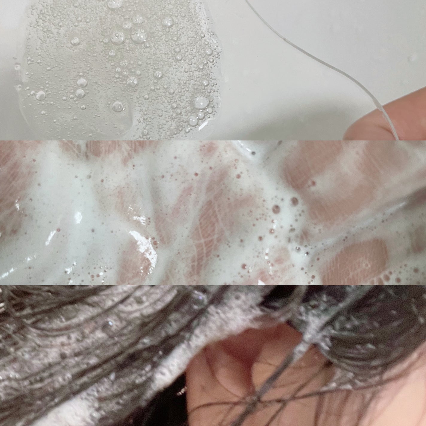 エッセンシャル プレミアム うるおいバリアシャンプー/コンディショナー グロウ&モイスト/エッセンシャル/市販シャンプーを使ったクチコミ(2枚目)