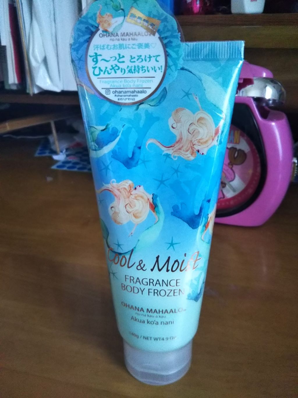 オハナ・マハロ フレグランスボディフローズン <アクア コアナニ>/OHANA MAHAALO/ボディローションを使ったクチコミ（1枚目）