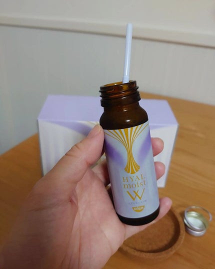 ヒアルモイスト W/日清食品/美容ドリンクを使ったクチコミ(4枚目)