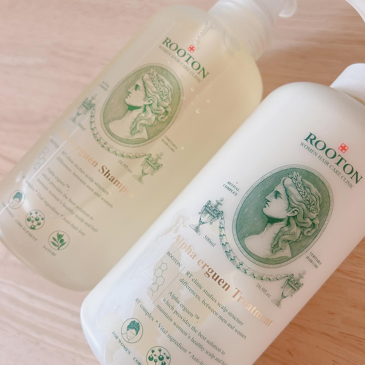 アルファエルゲンンシャンプー/トリートメント/ROOTON/市販シャンプーを使ったクチコミ(1枚目)