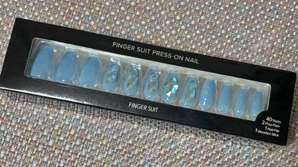 ネイルチップ(シールタイプ)/FINGER SUIT/ネイルチップ・パーツを使ったクチコミ(2枚目)