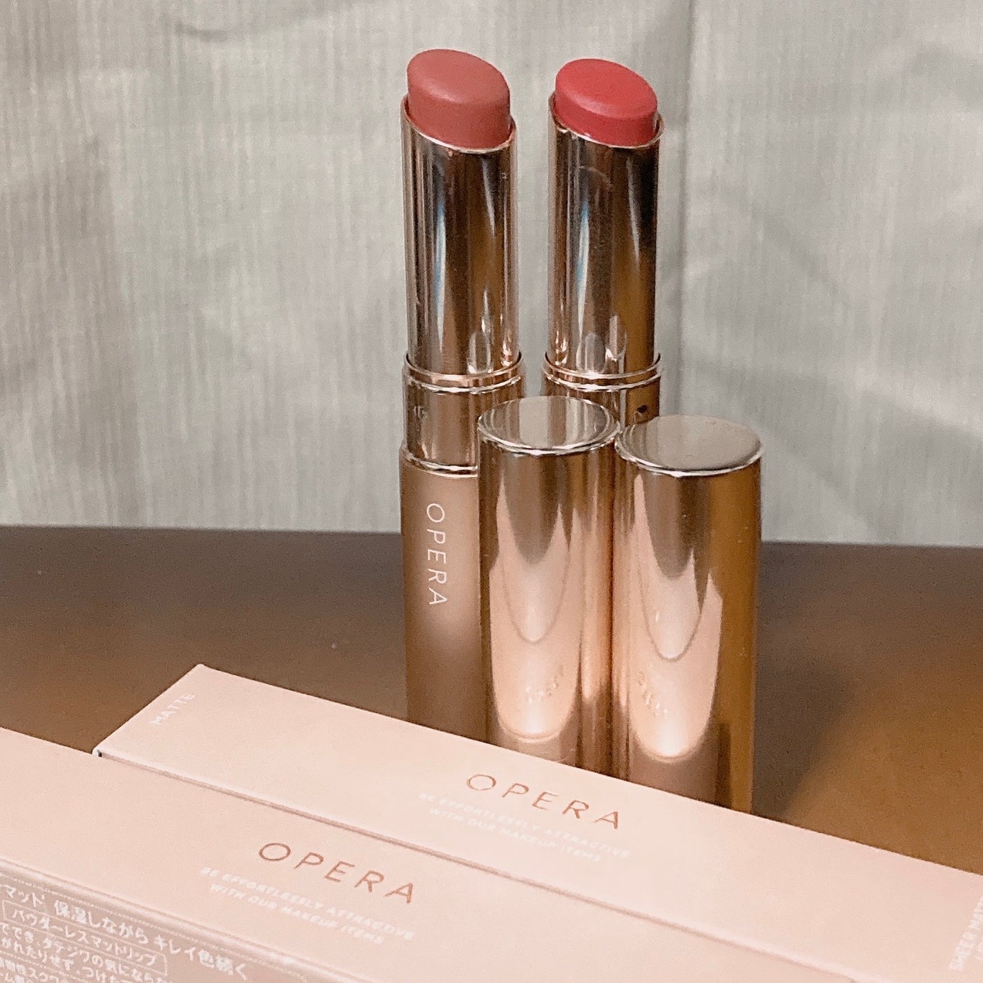 オペラ シアーマットリップスティック/OPERA/口紅を使ったクチコミ(1枚目)