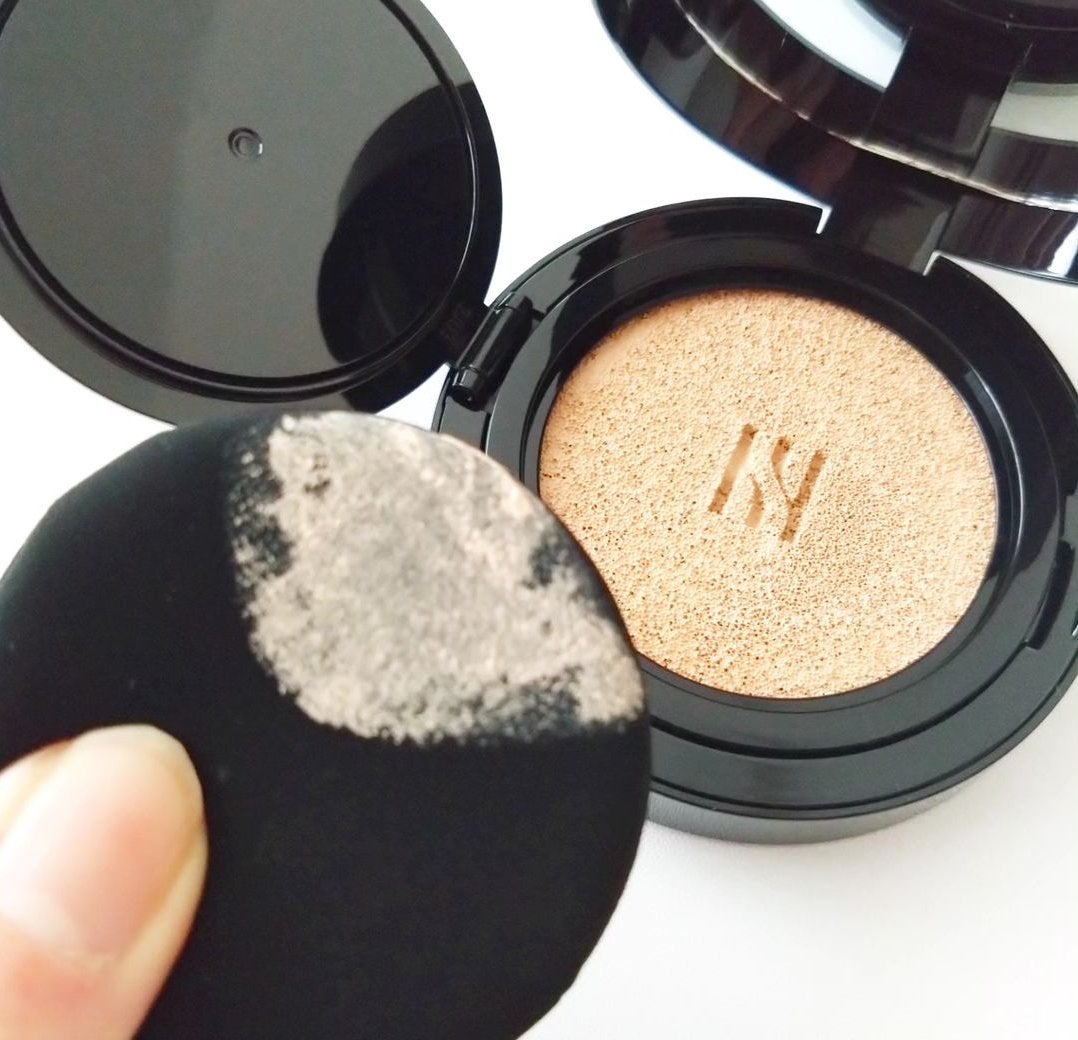 ブラック クッション ファンデーション/HERA/クッションファンデーションを使ったクチコミ(3枚目)