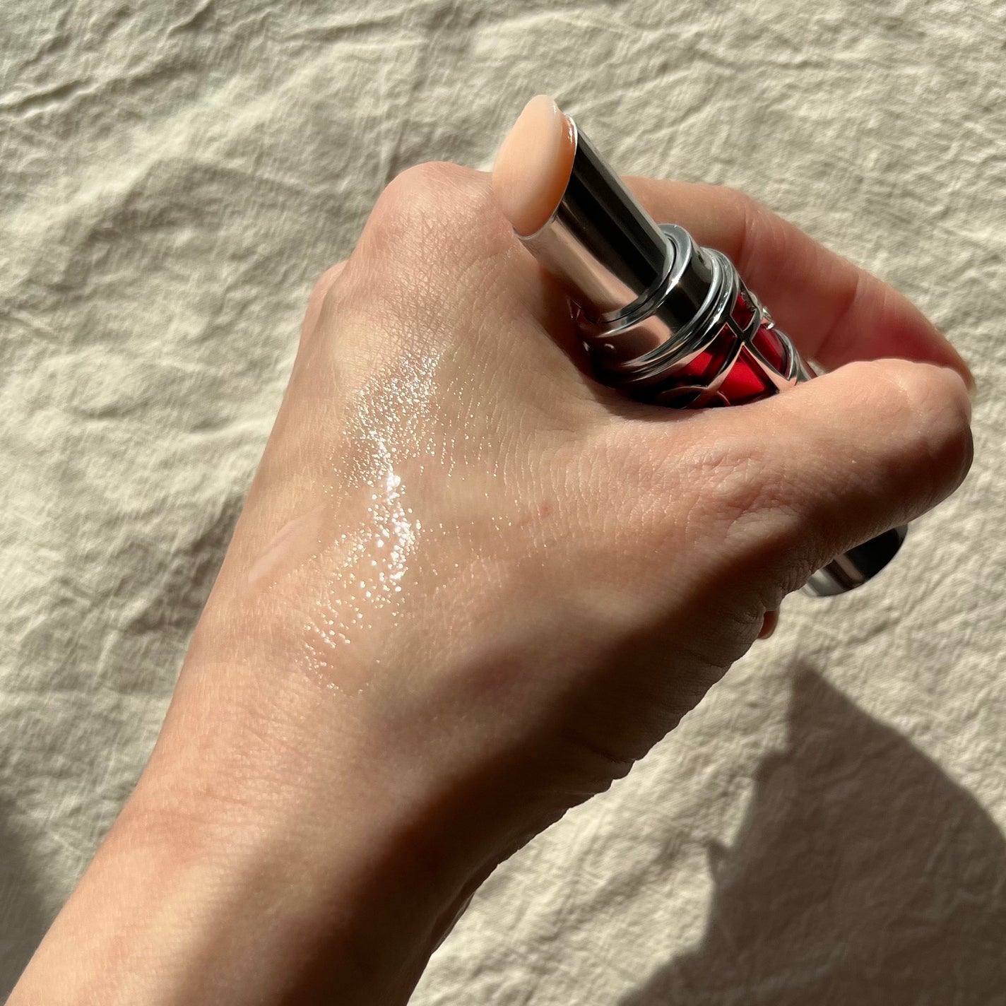 YSL ラブシャイン キャンディグレーズ/YVES SAINT LAURENT BEAUTE/口紅を使ったクチコミ(3枚目)