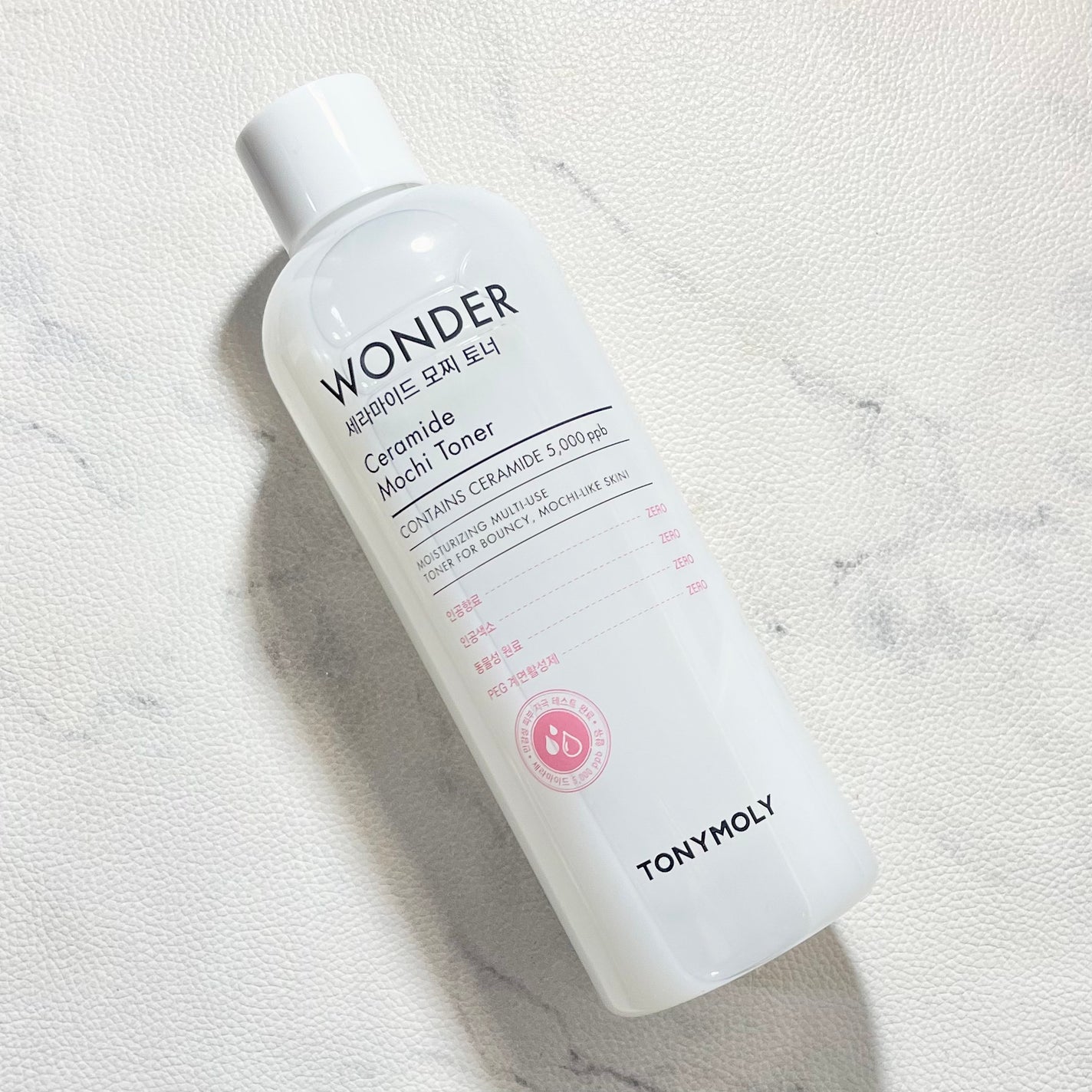 Wonder Ceramide Mochi Toner(トニーモリーワンダーCモチトナー)/TONYMOLY/化粧水を使ったクチコミ(1枚目)