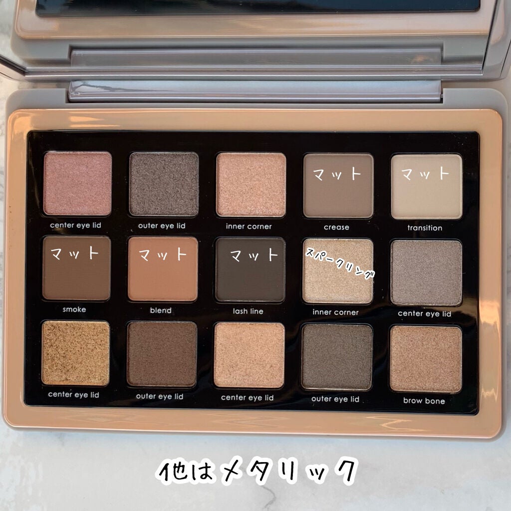 グラムパレット/Natasha Denona/アイシャドウパレットを使ったクチコミ(2枚目)