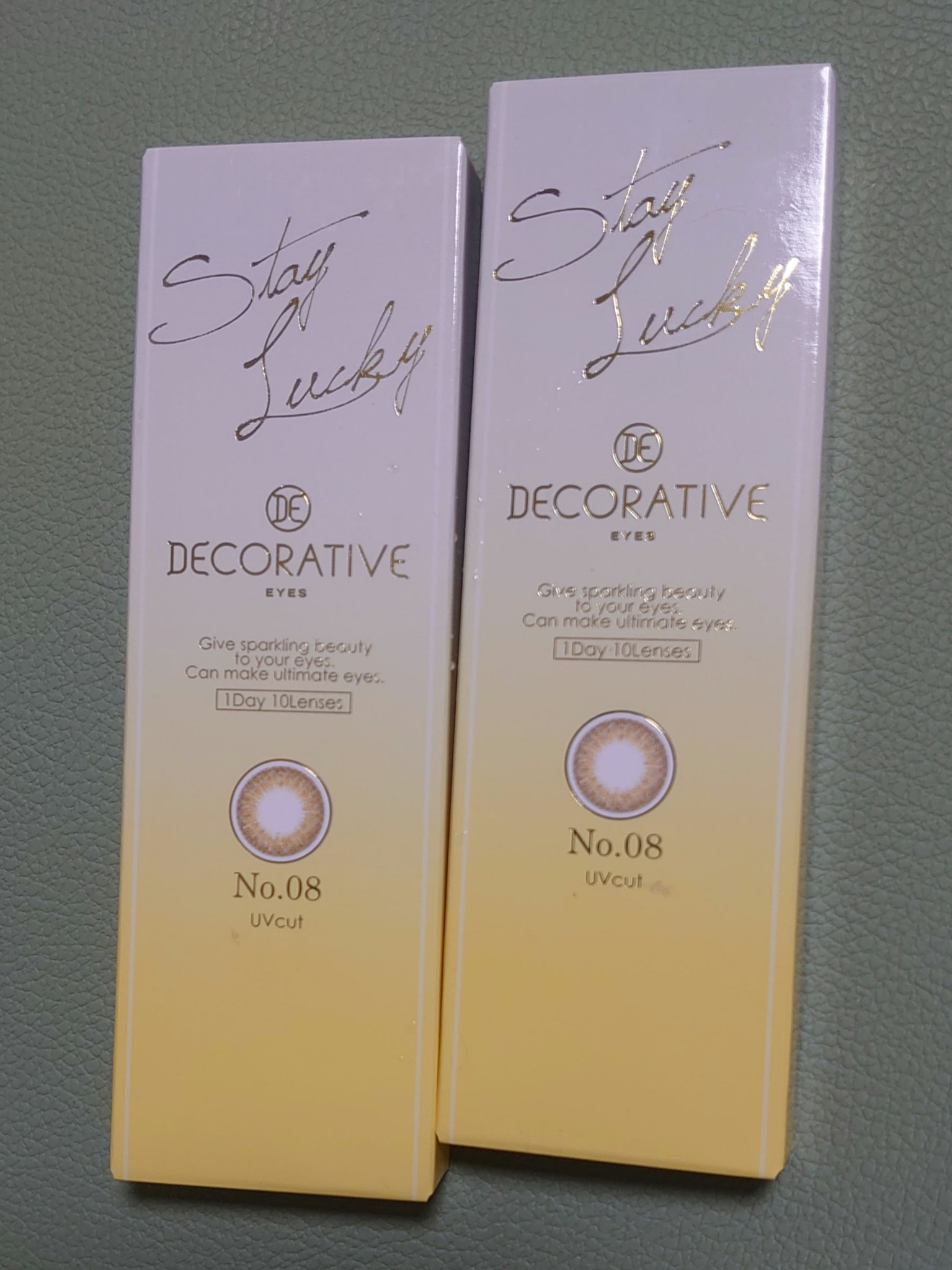 デコラティブアイズ UVモイスト/Decorative Eyes/カラーコンタクトレンズを使ったクチコミ（1枚目）
