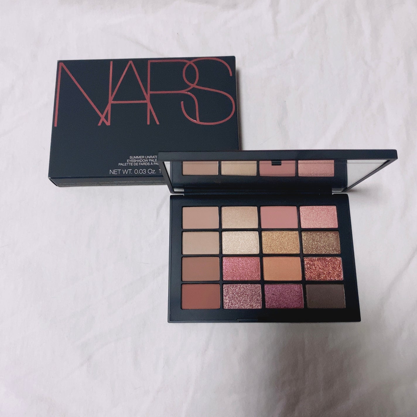 サマーアンレイテッド アイシャドーパレット/NARS/アイシャドウパレットを使ったクチコミ(2枚目)