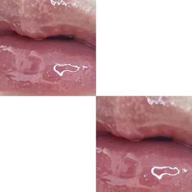 グラスティングウォーターグロス/rom&nd/リップグロスを使ったクチコミ（3枚目）