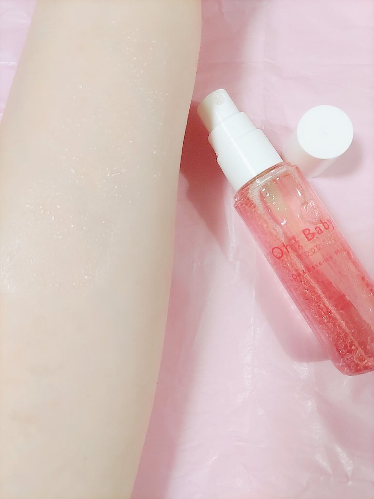 Oh!Baby オイル＆エッセンスミスト/ハウス オブ ローゼ/美容液を使ったクチコミ（3枚目）